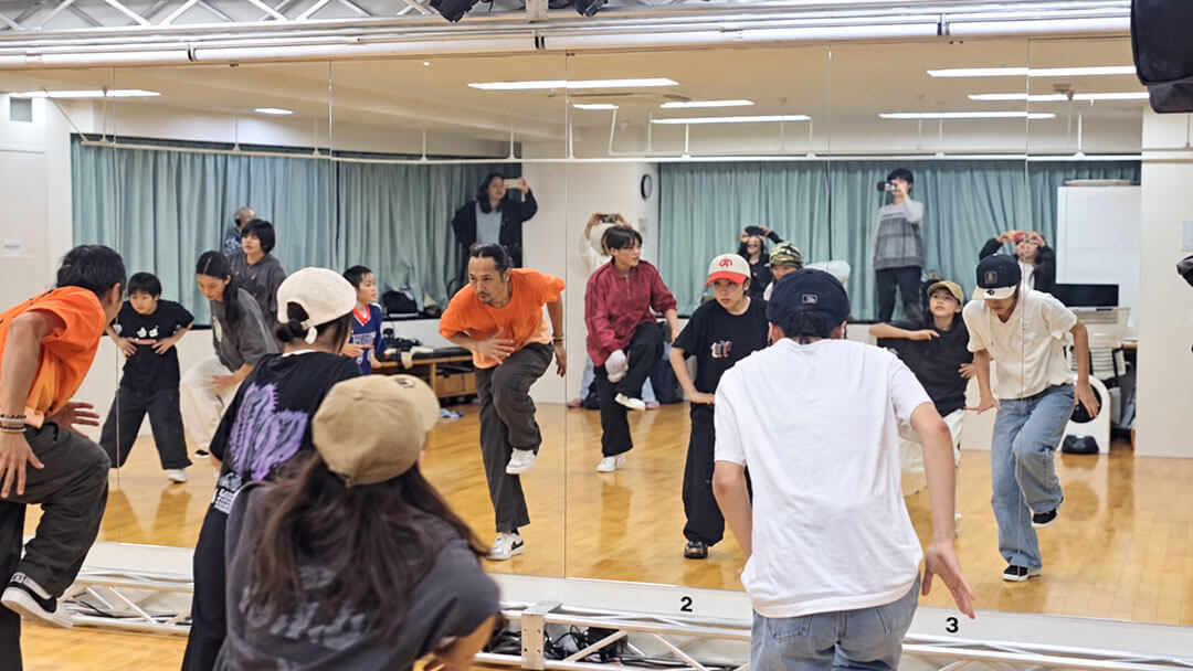 HIPHOPレッスン風景